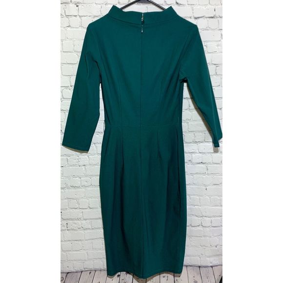 MUXXN 1950s Vintage 3/4 Sleeve Elegant Dress - Picture 5 of 7
